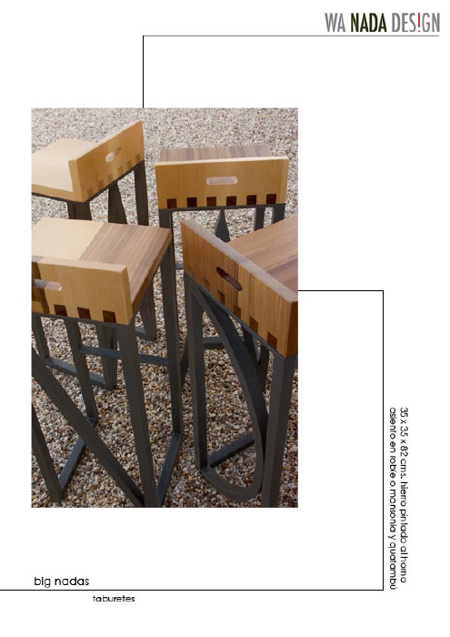 Catálogo Wanadadesign diseño mobiliario